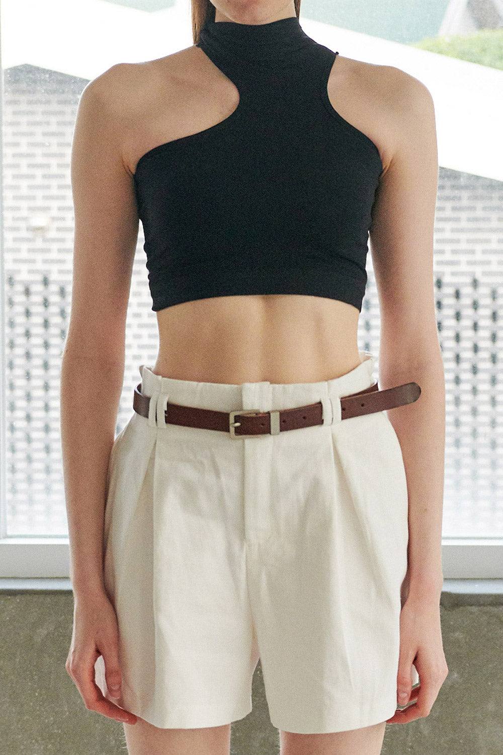 storets.com Aerynn Asymmetric Cutout Top