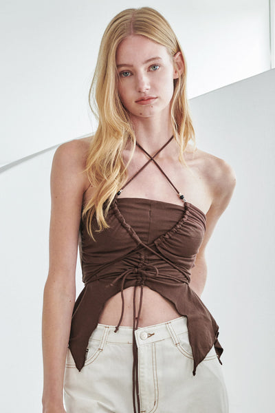 storets.com Ivy Layered Halter Top