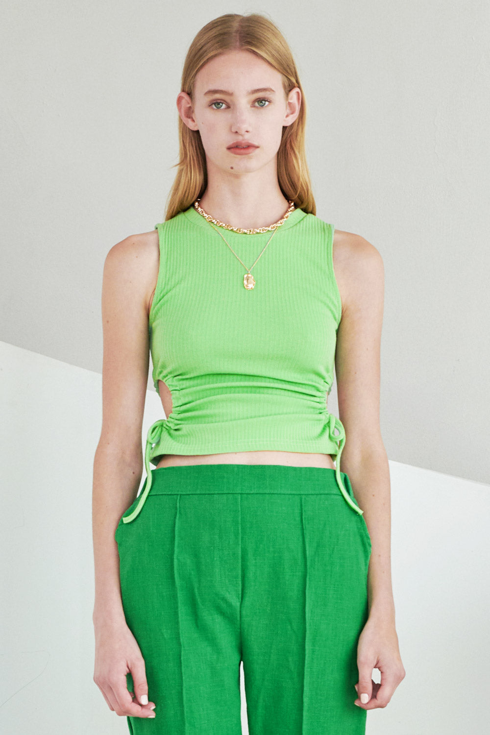 storets.com Giselle Ribbed Cutout Top