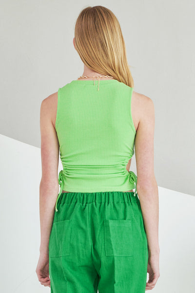 storets.com Giselle Ribbed Cutout Top