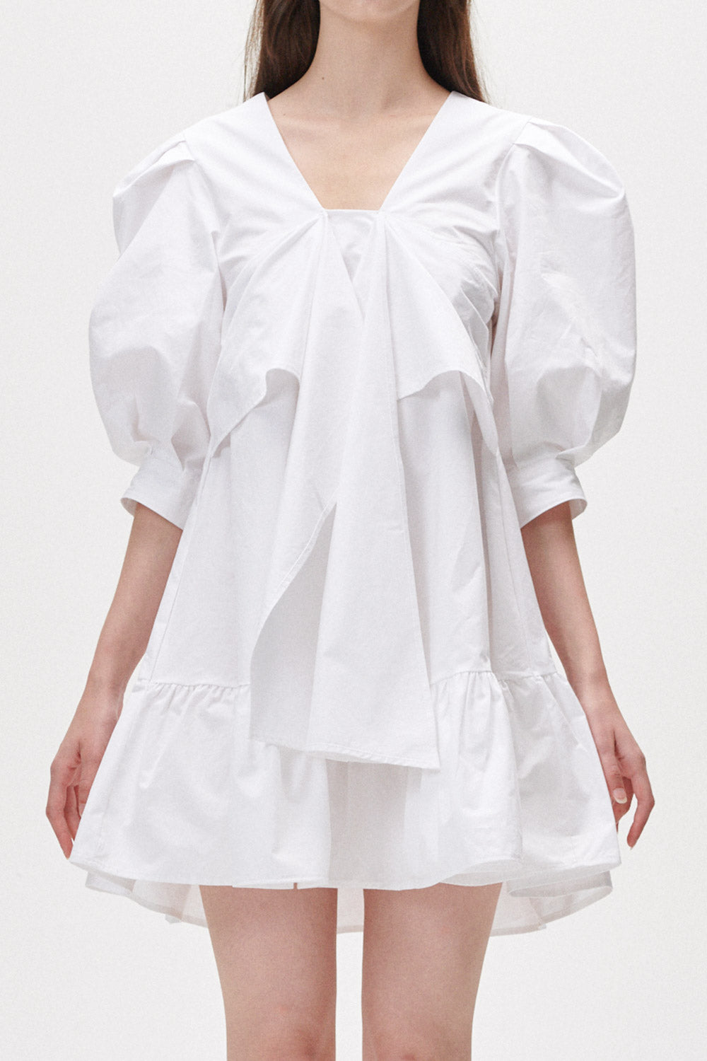 storets.com Cinthy Puff Sleeve Mini Dress