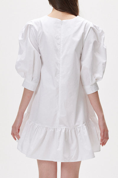 storets.com Cinthy Puff Sleeve Mini Dress