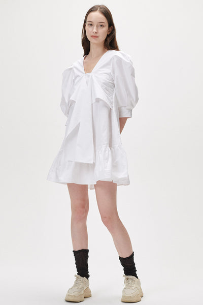 storets.com Cinthy Puff Sleeve Mini Dress