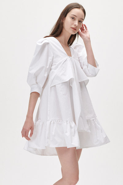 storets.com Cinthy Puff Sleeve Mini Dress