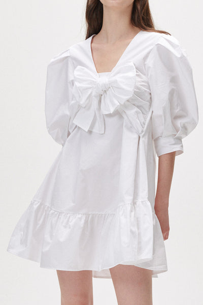 storets.com Cinthy Puff Sleeve Mini Dress