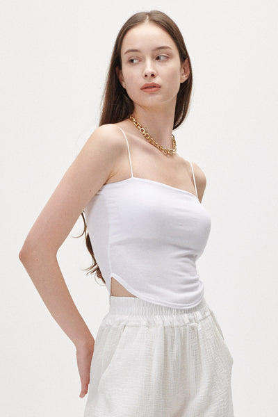 storets.com Ashy Curved Hem Cami Top