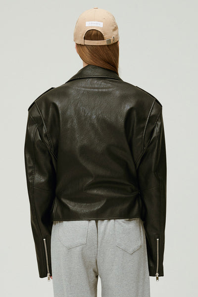 storets.com Megan Oversized Rider Jacket