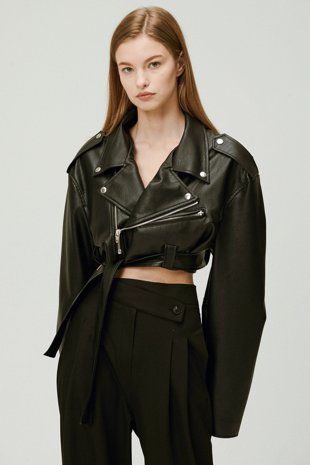 storets.com Emma Cropped Rider Jacket