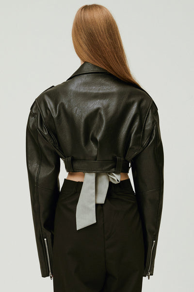 storets.com Emma Cropped Rider Jacket