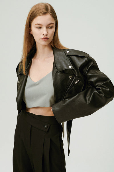 storets.com Emma Cropped Rider Jacket