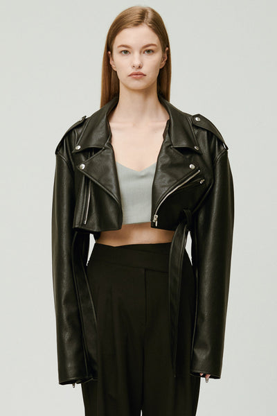 storets.com Emma Cropped Rider Jacket