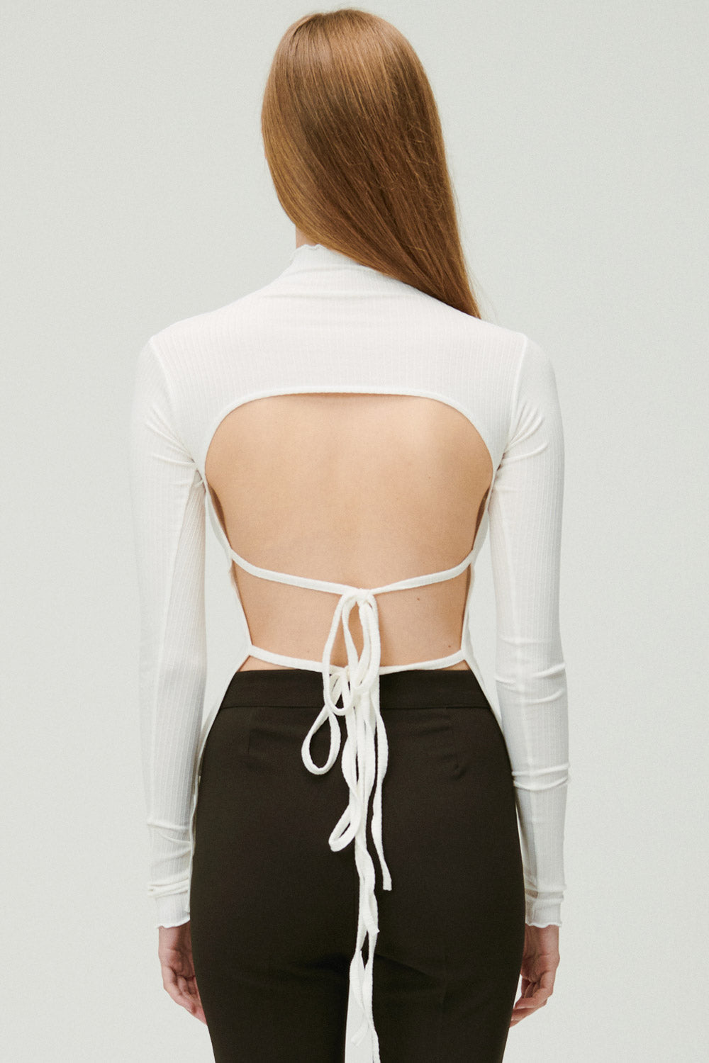 storets.com Gina Backless Ribbed Top