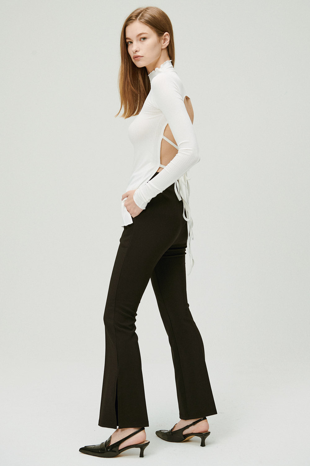 storets.com Gina Backless Ribbed Top