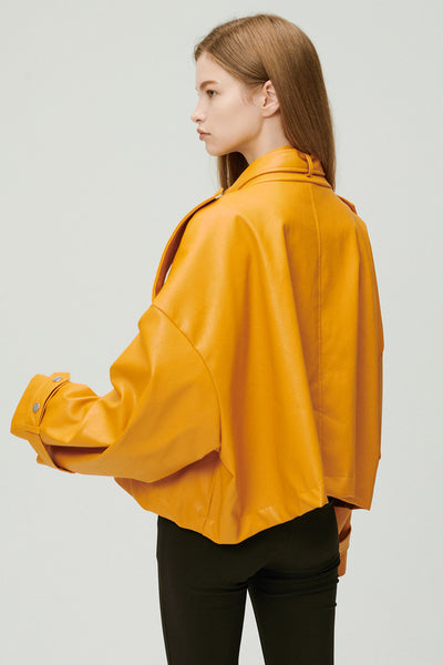 storets.com Naomi Oversized Pleather Jacket