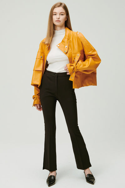 storets.com Naomi Oversized Pleather Jacket