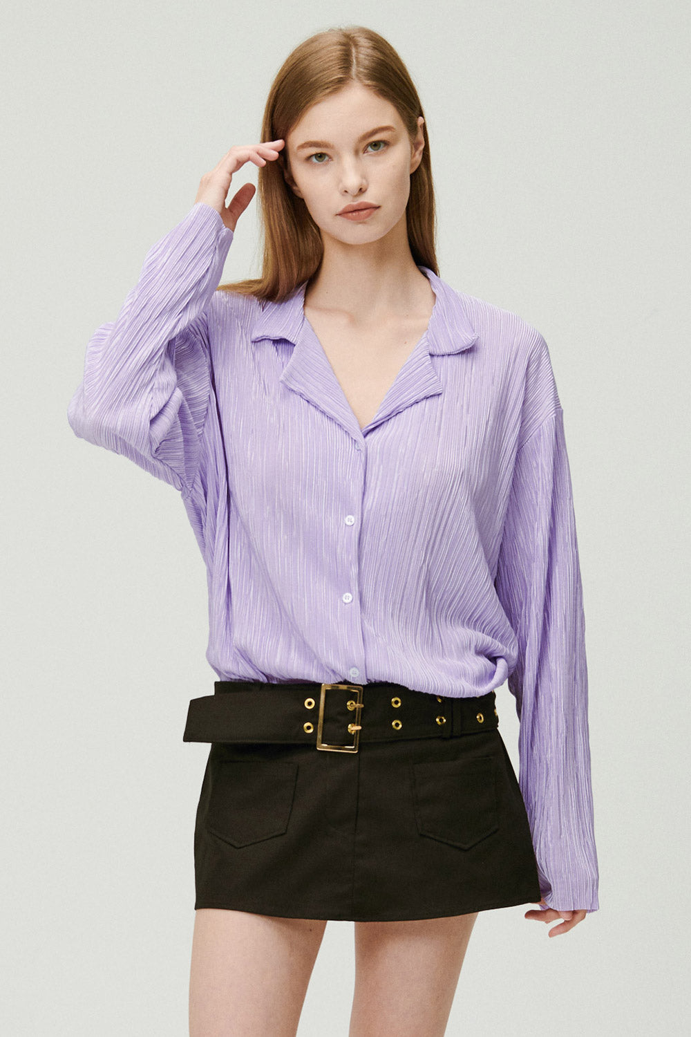 storets.com Tiffany Low-rise Skirt w/Belt