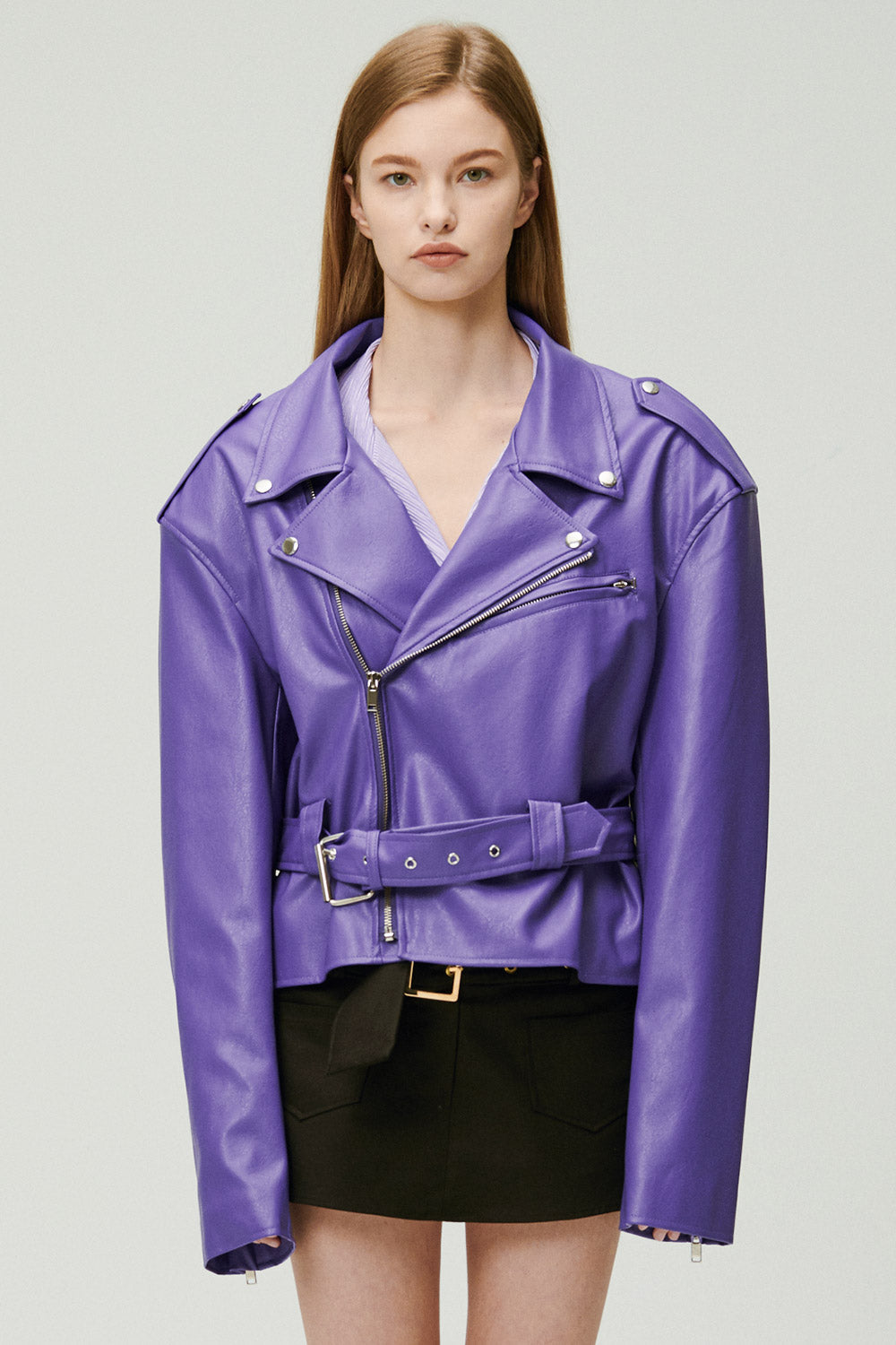 storets.com Megan Oversized Rider Jacket
