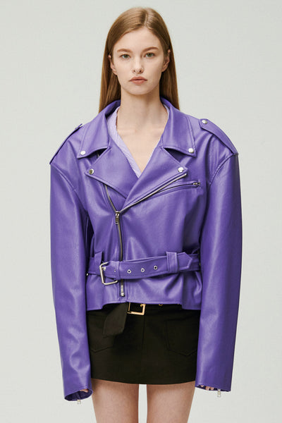 storets.com Megan Oversized Rider Jacket
