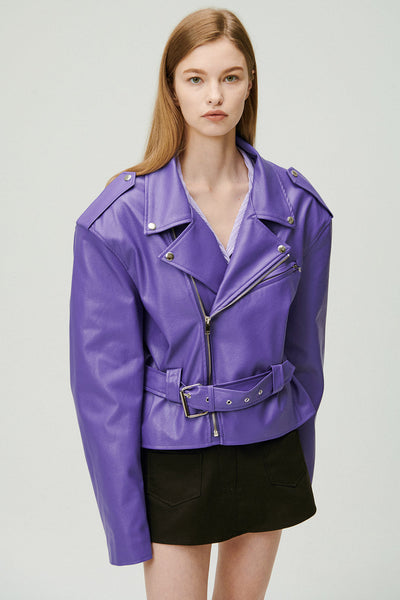 storets.com Megan Oversized Rider Jacket