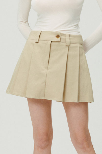 storets.com Jennifer Low-rise Pleats Skort