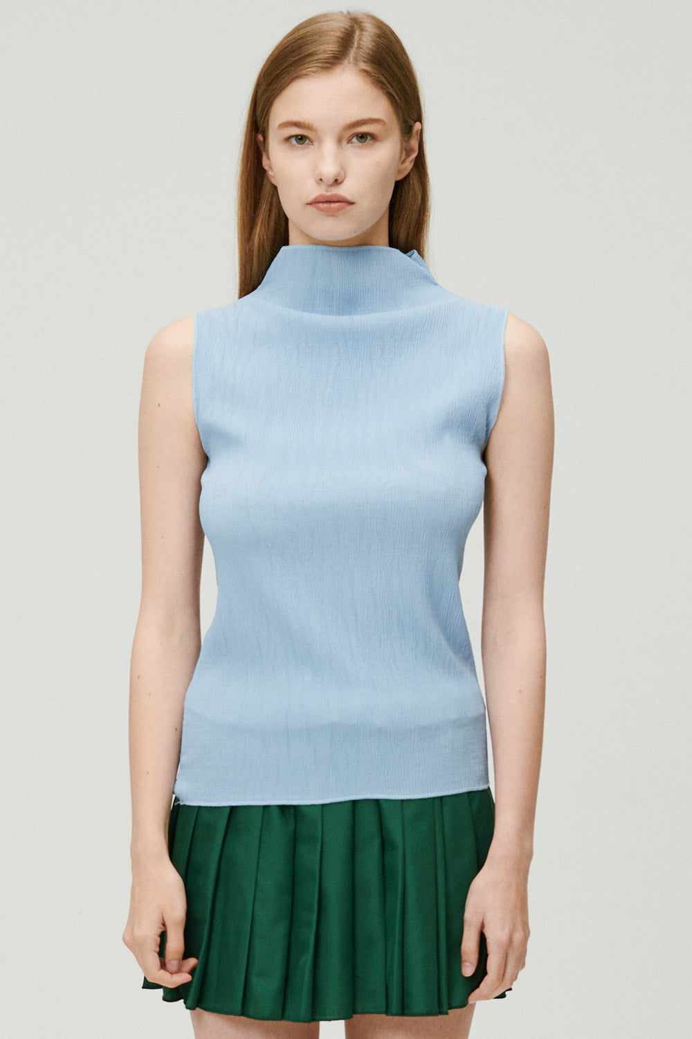 storets.com Kathleen Sheer Plisse Top