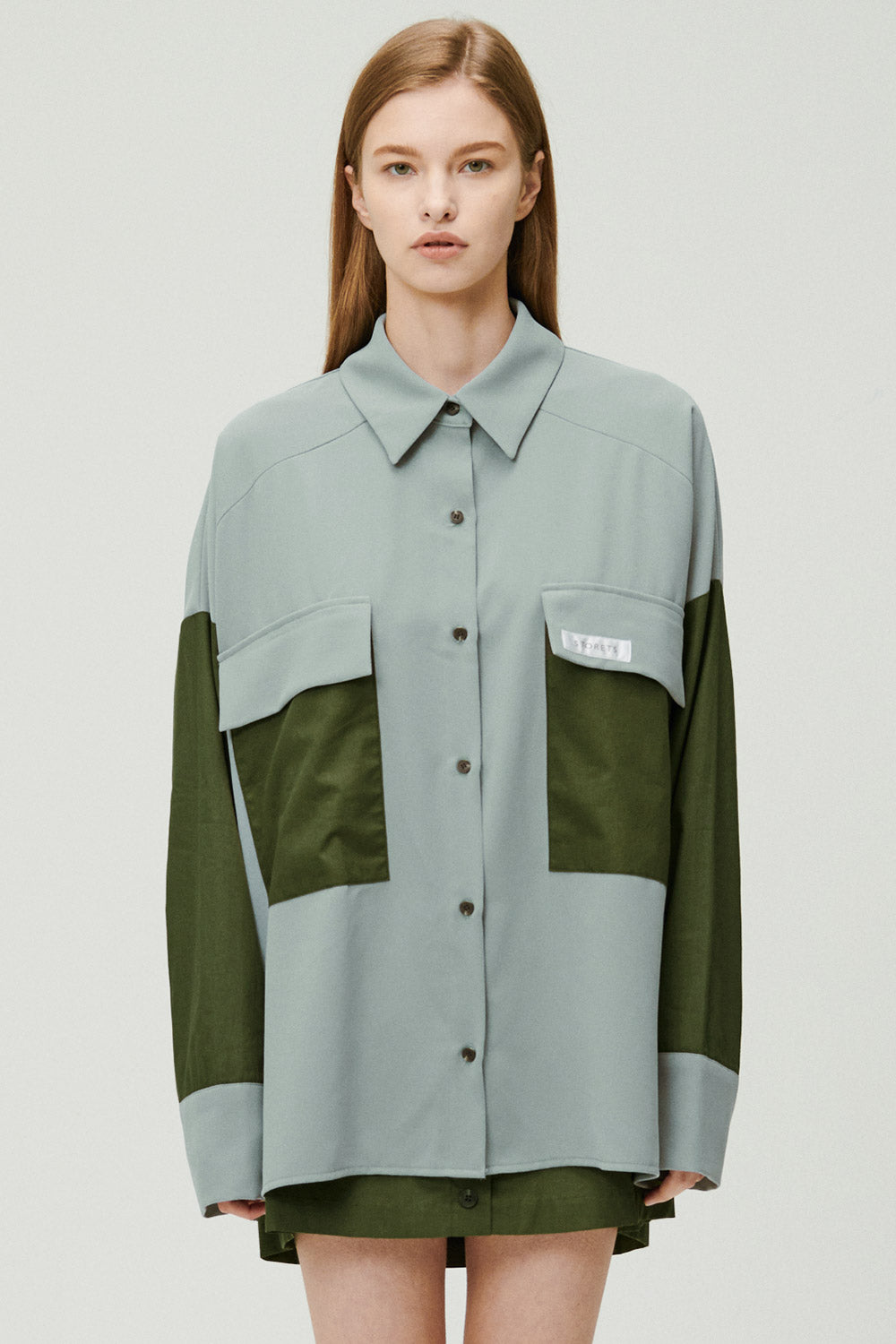storets.com Sandra Oversized Safari Shirt