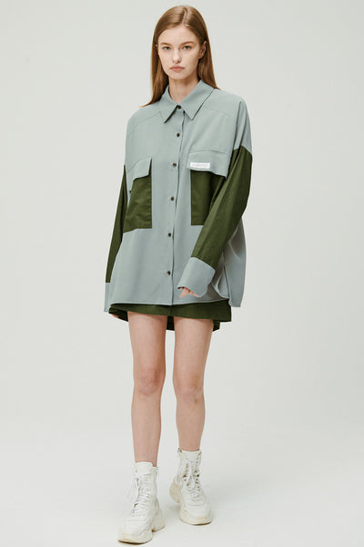 storets.com Sandra Oversized Safari Shirt