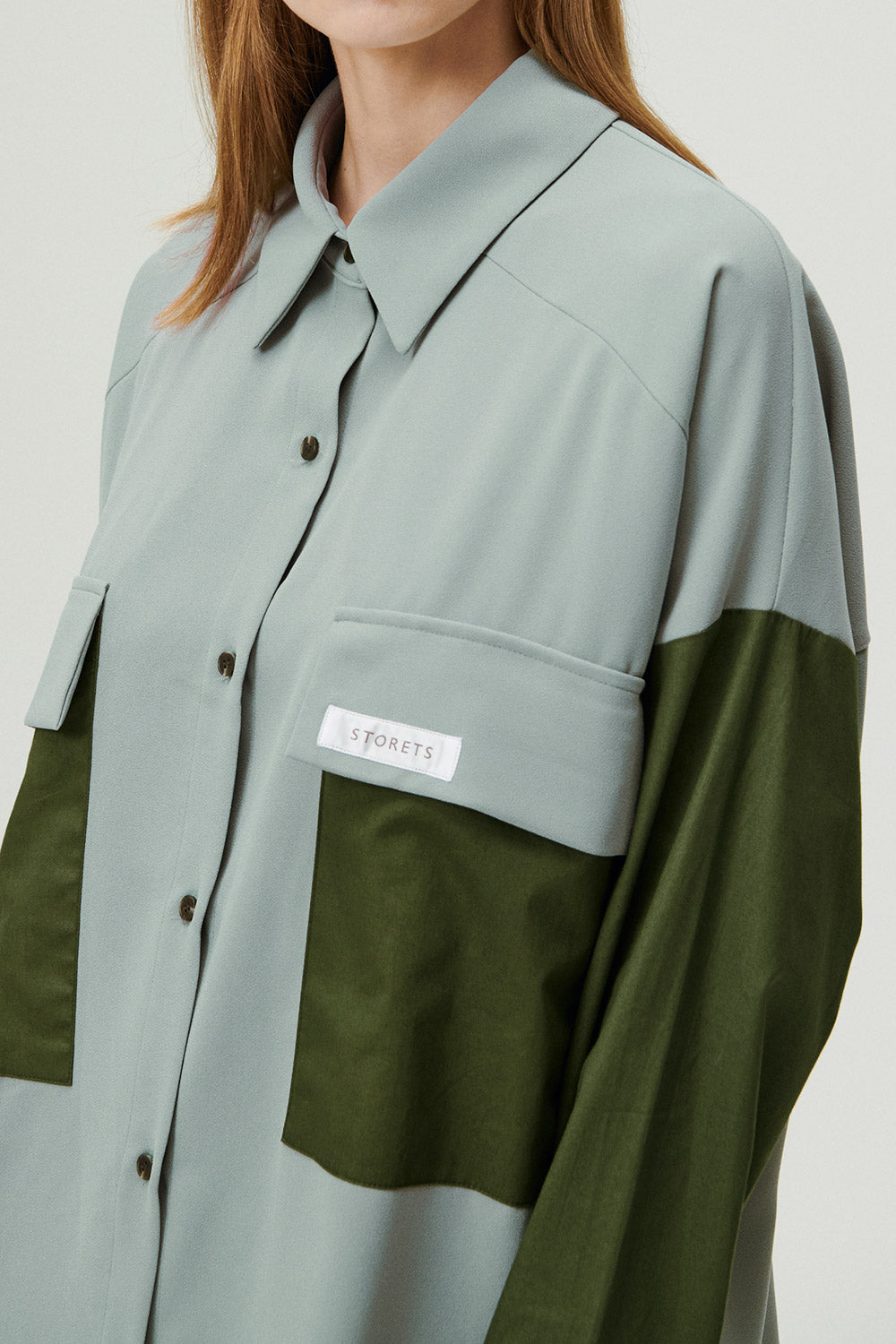 storets.com Sandra Oversized Safari Shirt