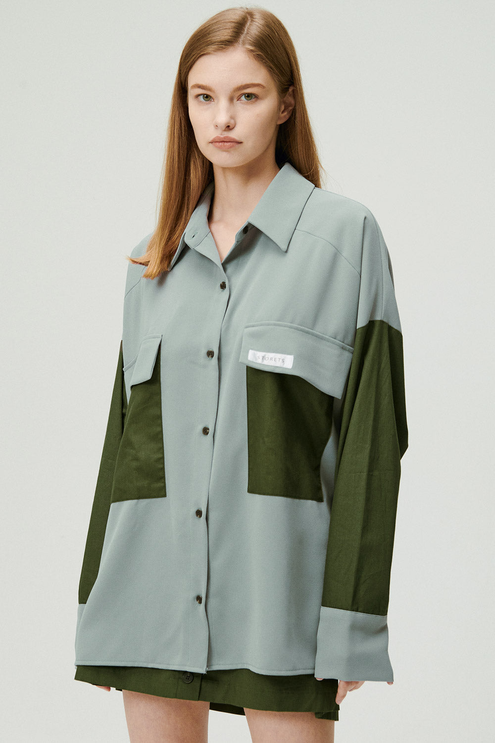 storets.com Sandra Oversized Safari Shirt