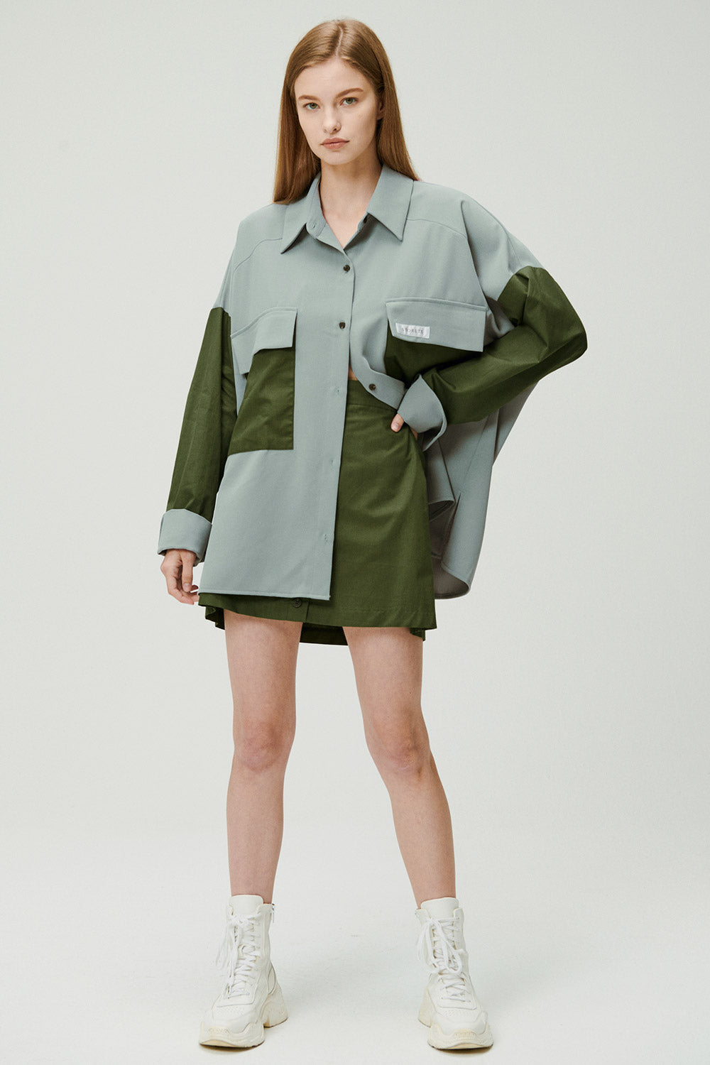storets.com Sandra Oversized Safari Shirt