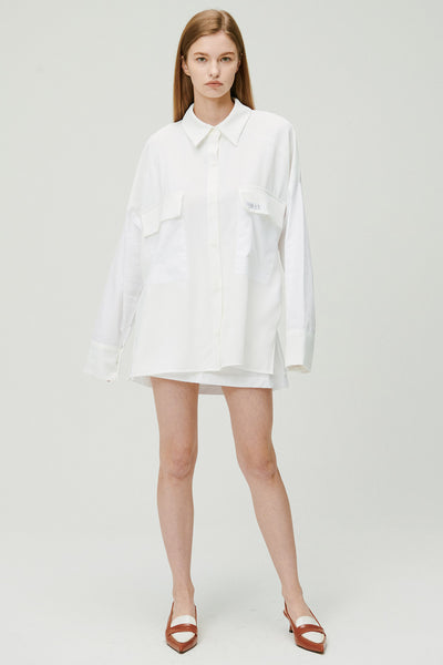 storets.com Sandra Oversized Safari Shirt