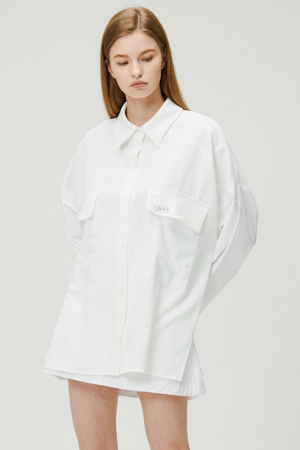 storets.com Sandra Oversized Safari Shirt