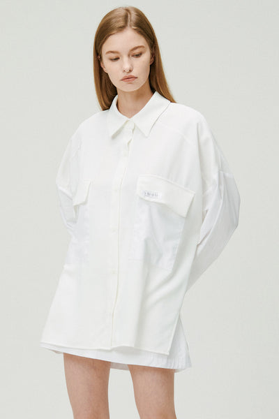 storets.com Sandra Oversized Safari Shirt