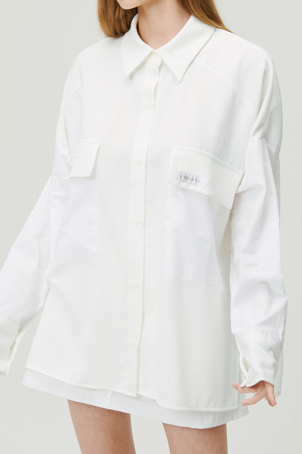 storets.com Sandra Oversized Safari Shirt