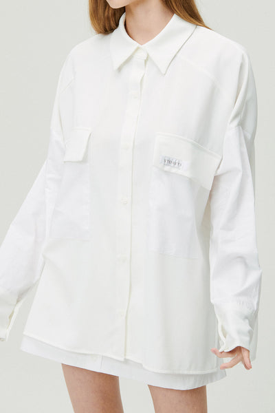 storets.com Sandra Oversized Safari Shirt