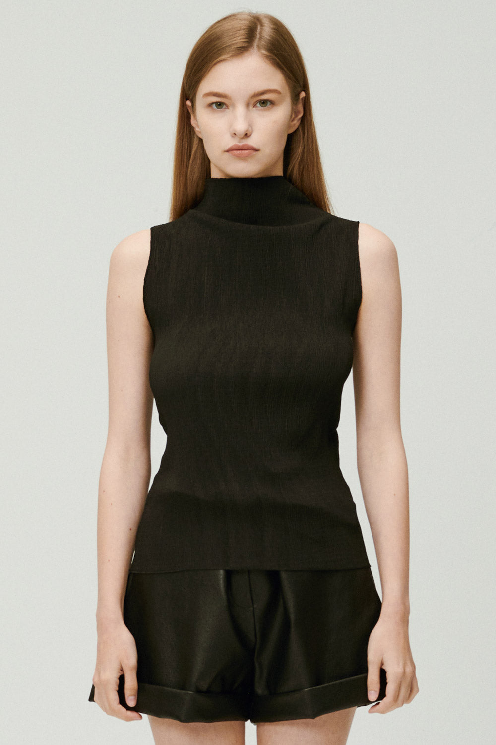 storets.com Kathleen Sheer Plisse Top