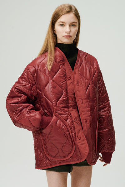 storets.com Laura Boyfriend Quilted Coat