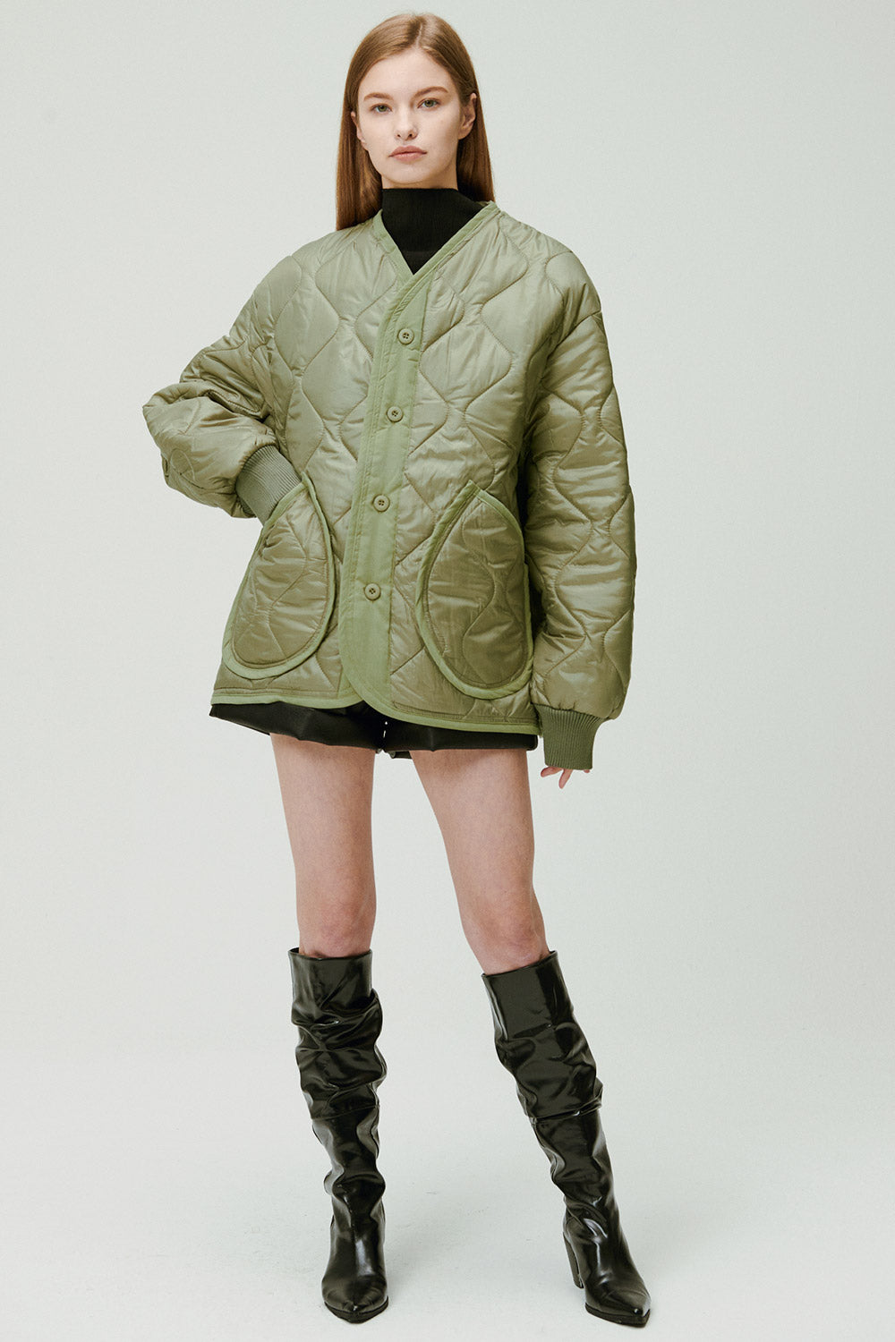 storets.com Laura Boyfriend Quilted Coat