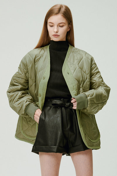 storets.com Laura Boyfriend Quilted Coat