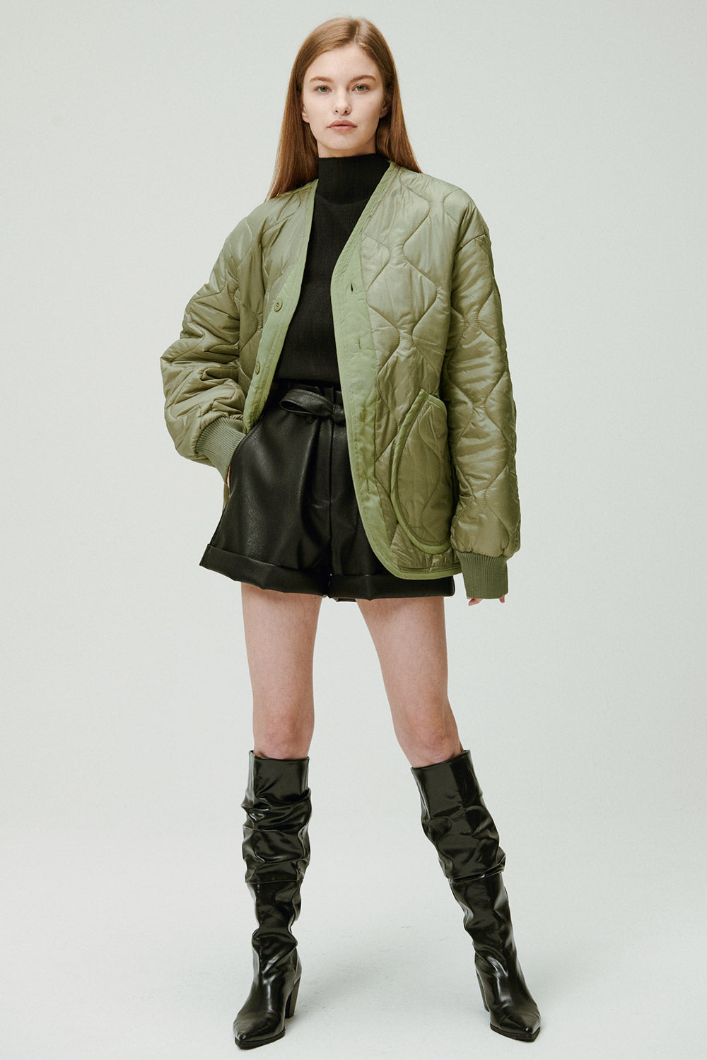 storets.com Laura Boyfriend Quilted Coat