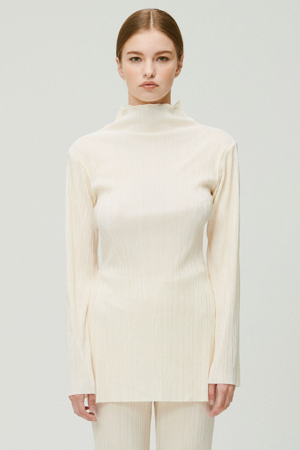 storets.com Sia Plisse Tunic Top and Pants Set