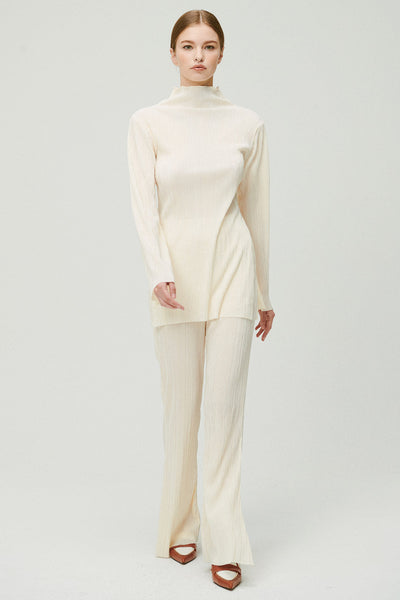 storets.com Sia Plisse Tunic Top and Pants Set