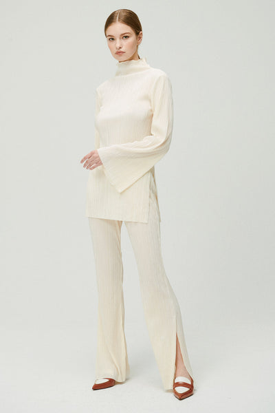 storets.com Sia Plisse Tunic Top and Pants Set