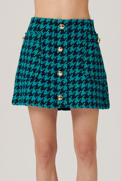 storets.com Allen Frayed Mini Skirt