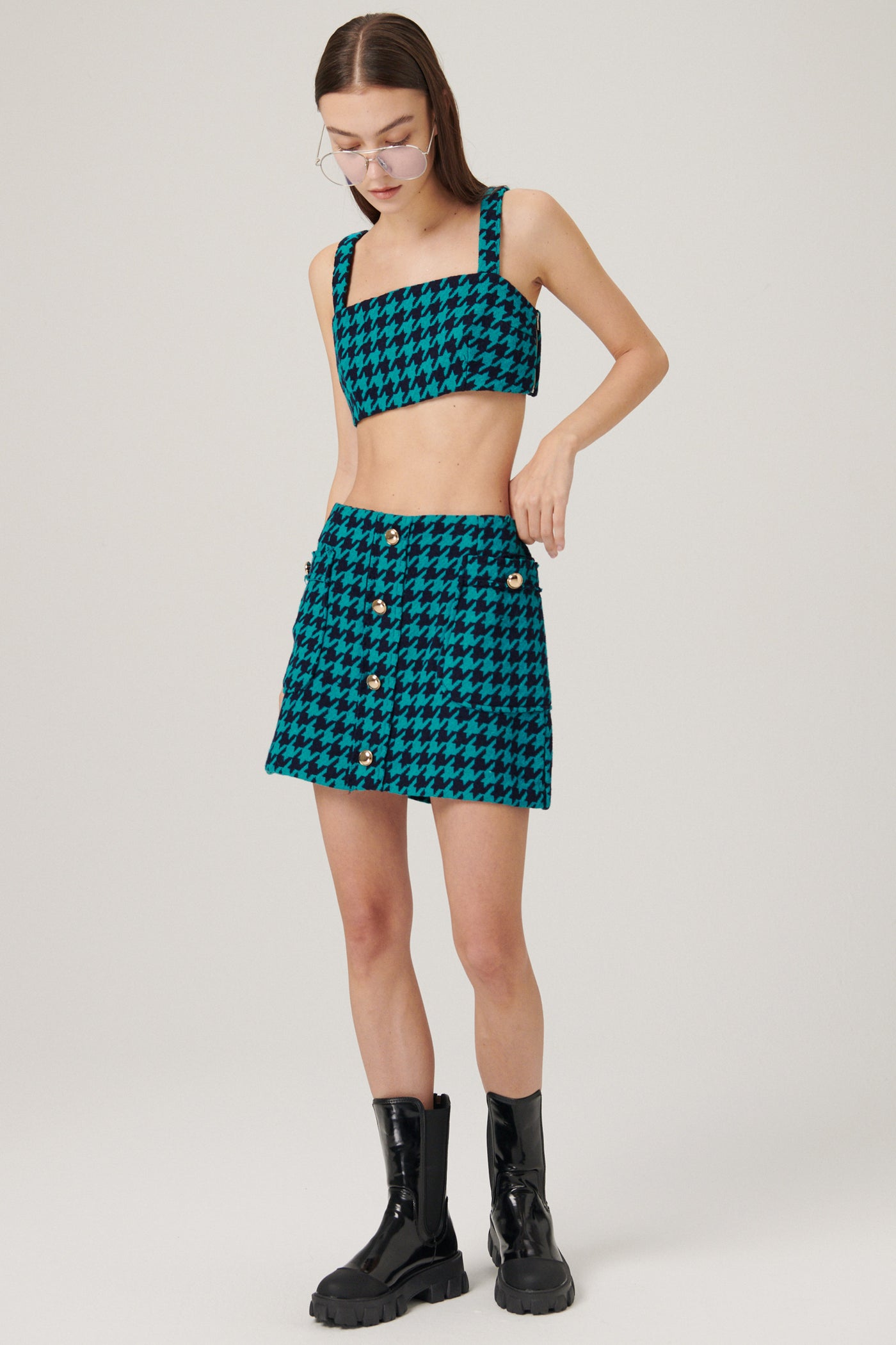 storets.com Allen Frayed Mini Skirt