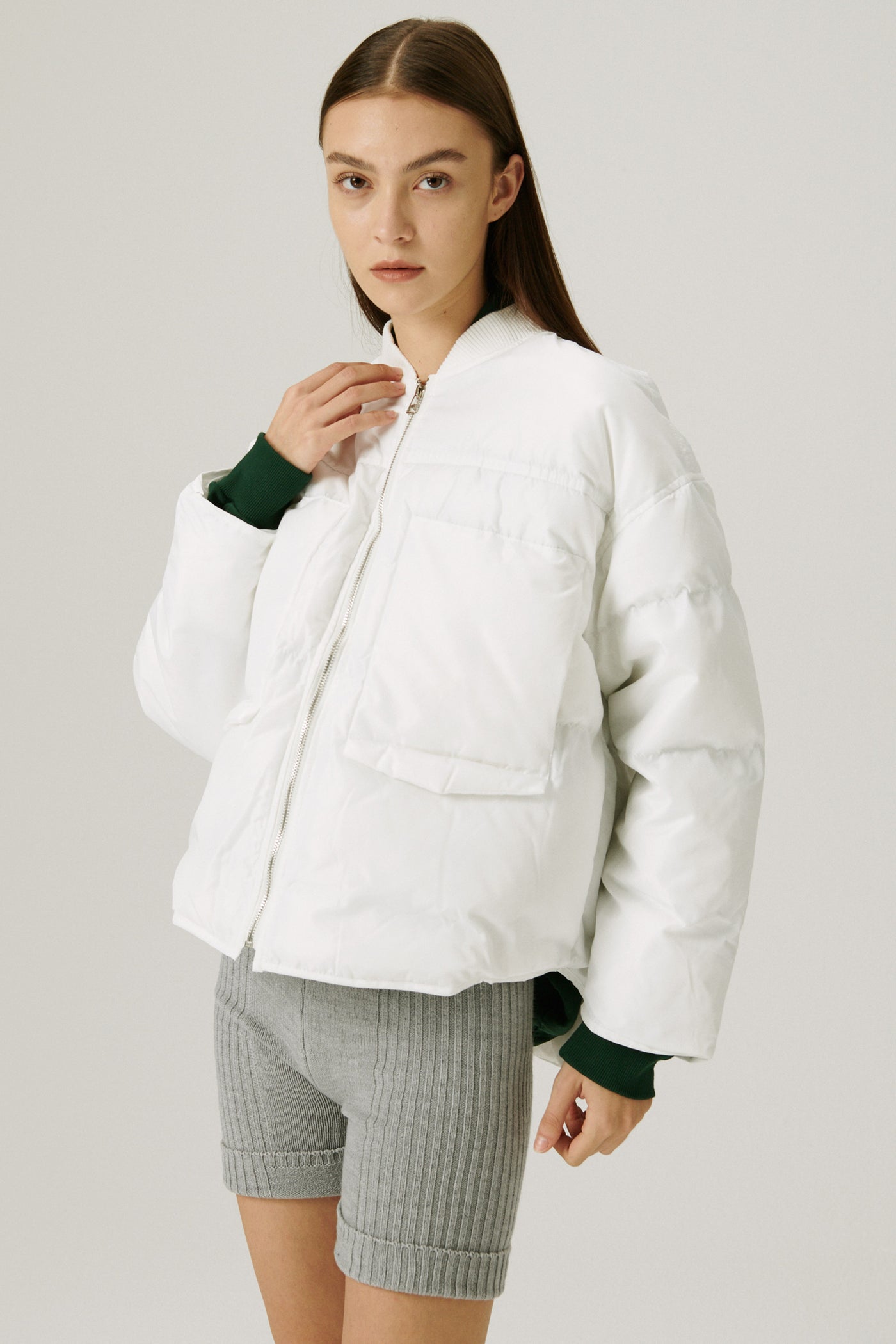 storets.com Zoe Hi-lo Puffer Short Coat