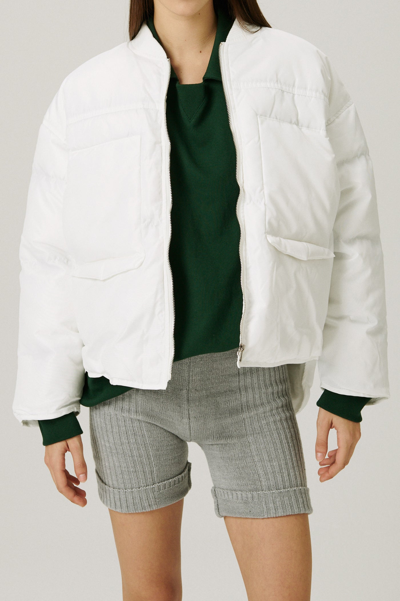 storets.com Zoe Hi-lo Puffer Short Coat