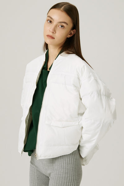 storets.com Zoe Hi-lo Puffer Short Coat