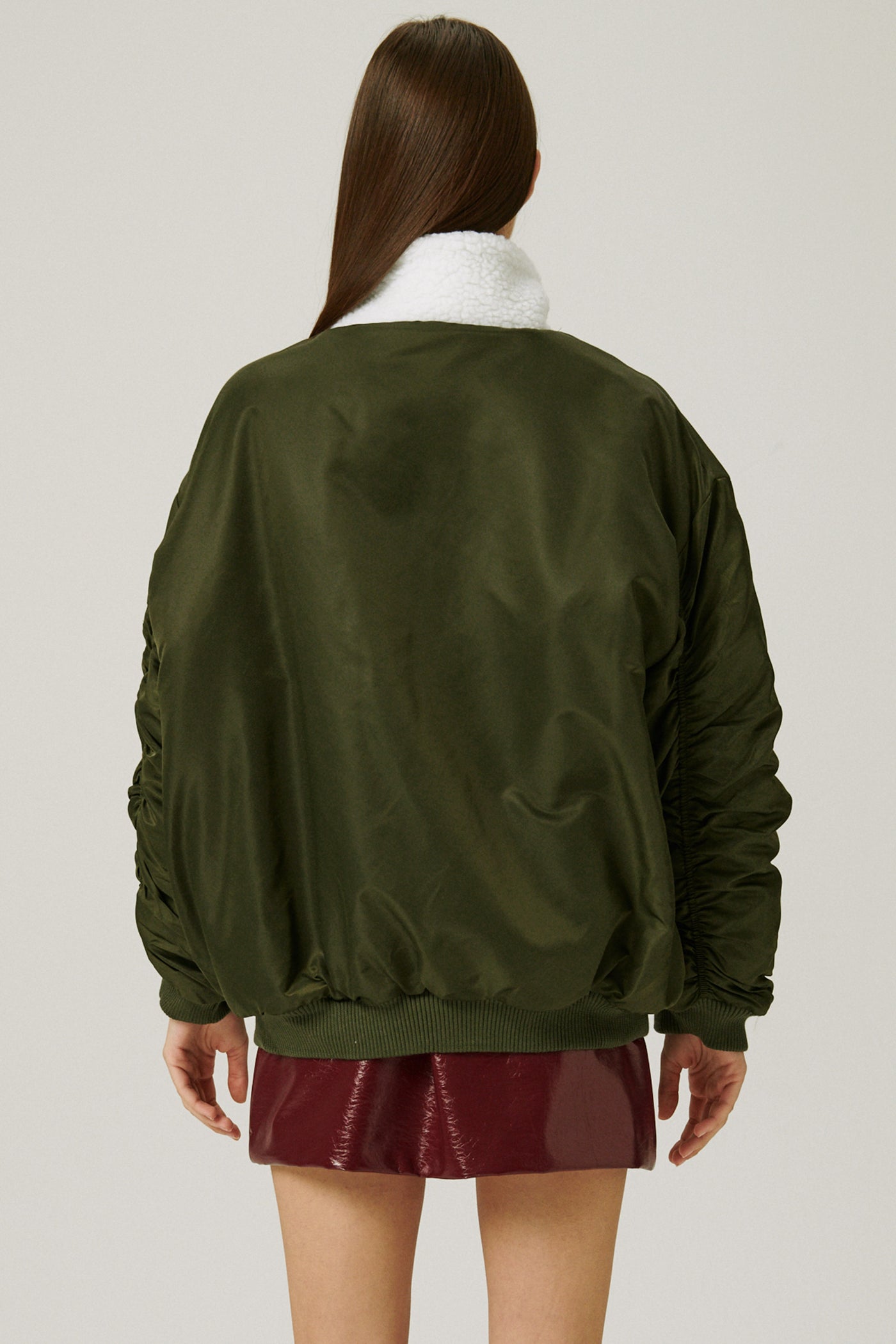 storets.com Izzy Borg Lined Aviator Jacket