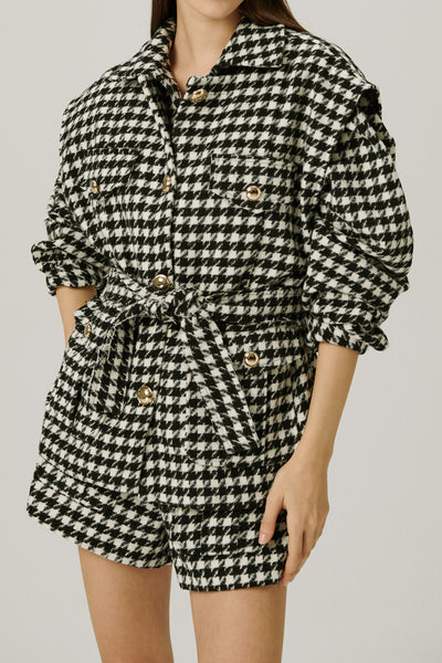 storets.com Harper Utility Houndstooth Vest